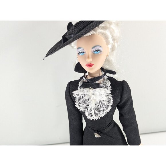 Gene Marshall Little Black Dress Fashion Doll + COA, booklet, stand and box, - Picture 5 of 10